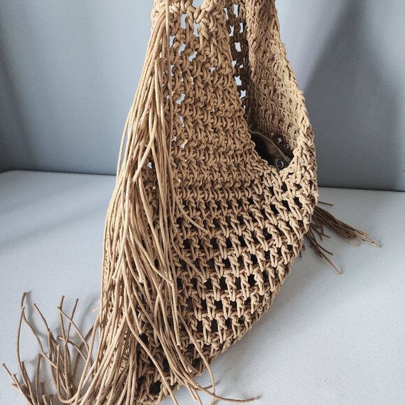 All Saints Large Crochet Bag "LIKE NEW" - Picture 7 of 16